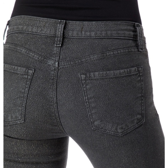 J Brand Mid-Rise Super Skinny Jeans Faded Black Size 29 NWT Designer Denim - Picture 3 of 8